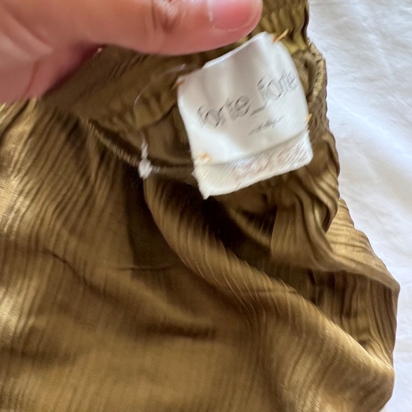 Forte Forte pleated army green pleated trousers - Picture 3 of 4